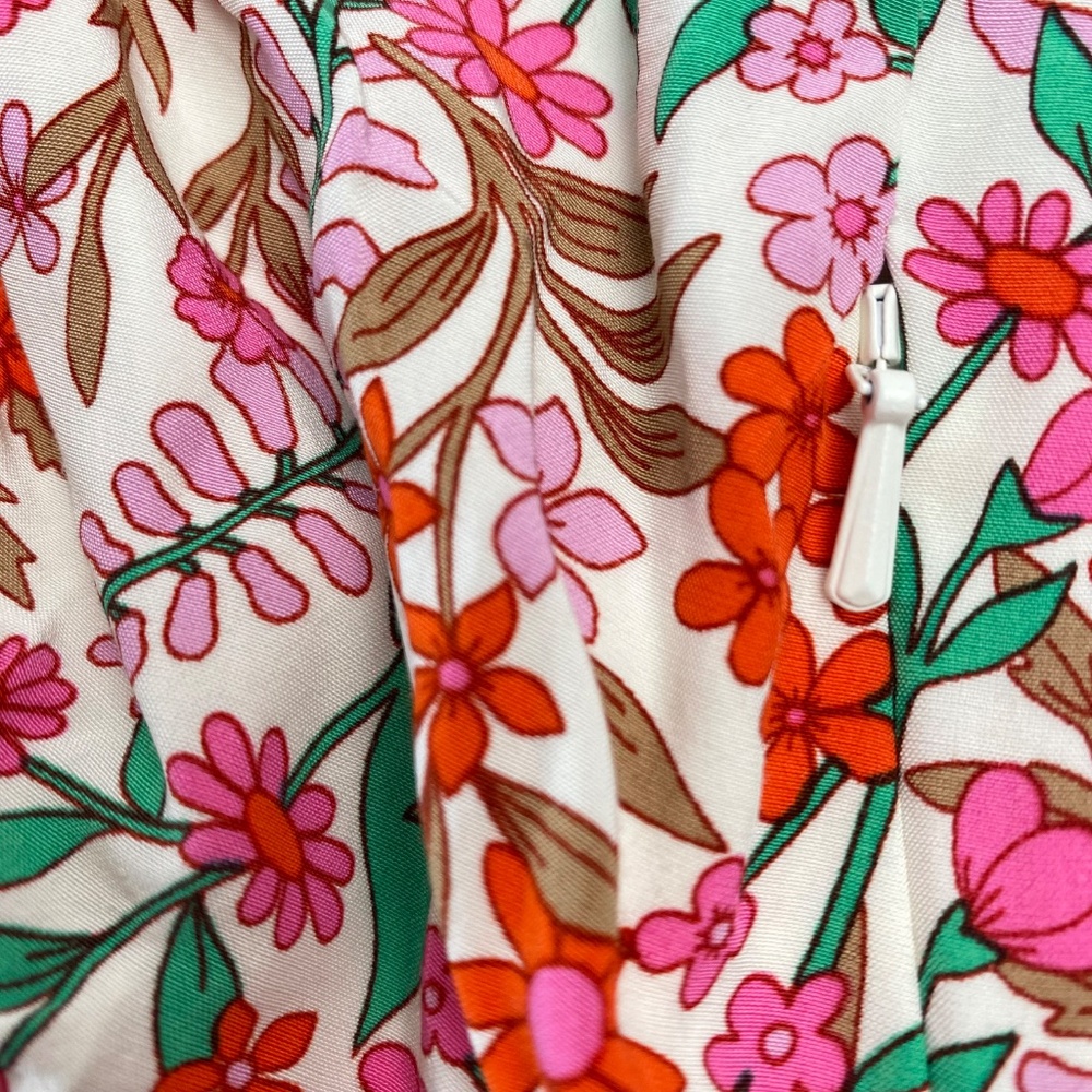 BODEN Rosie Godet Tea Dress in Foliage Bud Size 4- NWT - Picture 13 of 15